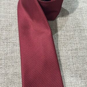 Merona Deep Burgundy Textured Tie